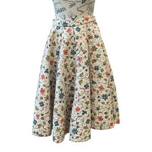 1950’s Twix Fix Glen Of Michigan Skirt Made From a Quilt Sz XS Boho Floral